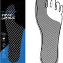 Morton´s Extension Orthotic,Recovery Carbon Fiber Insole, 1Piece, Very Rigid Foot Support Insert for Morton's Toe, Turf Toe, Arthritis, Hallux Rigidus, Broken Big Toe and Forefoot Pain 285mm