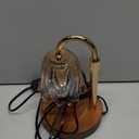 Candle Warmer Lamp, Gold Candle Lamp Warmer with Timer & Dimmer with 2 Bulbs, Birthday Gifts for Women Mom, Valentines Gifts, House Warming Gift New Home Bedroom Decor, Height Adjustable (Daffodil)