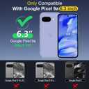 SPIDERCASE for Google Pixel 9a Waterproof Case,[12FT Military Drop Proof] [IP68 Waterproof] [360Full Body Protection] Heavy Duty Protective Cover for Pixel 9a 6.3,Black