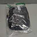 Fonwill Soft Pistol Case, Cncealed Carry Purse for Women, Crossbody Gun Bag, Gun Case with Shoulder Strap for Shooting, Hunting, Target Sports(Black)