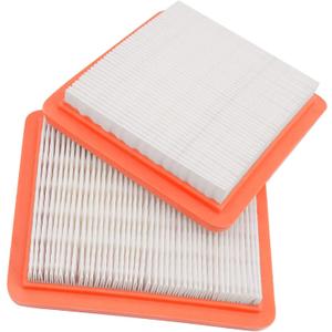 2 PCS 17211-Z8B-901 Air Filter Compatible with Honda HRX217 HRR216 HRC216 HRT216 HU800AWD HRB216 HRB217 HRS216 HRZ216 GCV160LAO GCV190LA GC190LA GCV200LA HRN216 Series Lawn Mower EB2800I EG2800I