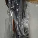 HAMOPY Retractable Baby Gates, 33" Tall, Extends up to 71" Extra Wide Baby Gate, Durable Auto-Lock Mesh Dog Gate, Pets and Child Safety Gates for Stairs, Doorways, Hallways, Indoor, Outdoor(Black)