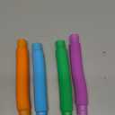 Nutty Toys Pop Tubes - Large 4-Pack Sensory Toys - Creative STEM Learning for Kids & Toddlers - Connect & Pop! Top ADHD Autism Fidget 2026, Best Boy & Girl Valentines Day and Easter Basket Gifts Idea