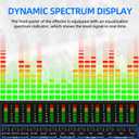 K-6 Professional KTV Digital pre-stage Effector Anti-howling Audio Processor Karaoke Mixer Reverberator with DSp effect echo USB MP3 Bluetooth optical.4 microphone input With remote control