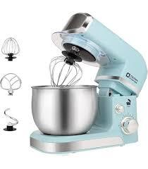 Kitchen in the box Stand Mixer,3.2Qt Small Electric Food Mixer,6 Speeds Portable Lightweight Kitchen Mixer for Daily Use with Egg Whisk,Dough Hook,Flat Beater 