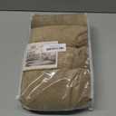 H.VERSAILTEX Velvet Dining Chair Covers Stretch Chair Covers for Dining Room Set of 4 Parson Chair Slipcovers Chair Protectors Covers Dining, Soft Thick Solid Velvet Fabric Washable, Camel