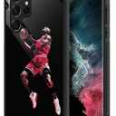 Compatible with Samsung Galaxy S22 Ultra Case,Basketball Player 37 Galaxy S22 Ultra Case for Boys Man,Anti-Scratch Shockproof 6.8-inch