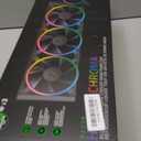 Razer Hanbo Chroma RGB All in One Liquid Cooler aRGB Pump Cap: AIO Design - Quiet, Powerful aRGB Fans - PWM Fan Controller Support - Intel LGA 115X Series, 2011, 1200, 1700, AM5 Compatible - 360MM