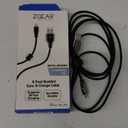 ZGear USBC 8 Pin Braided Metal Sync and Charge Cable - Black