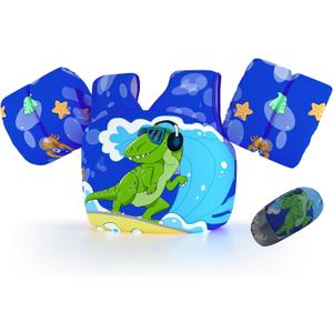 Swim Vest for Toddler, Suit for Kids 28-70 lbs, Floaties for Boys and Girls Swimming Aid, Training, Suit for Infant/Toddler/Children, Medium