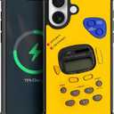 for iPhone 17 Case,Retro Walkman Music Design[Compatible with MagSafe],All-Round Protection Shockproof Anti-Scratches TPU Cover,Cases for Woman Man