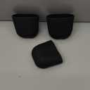 Silicone Case Cover for Arlo Camera, Weatherproof Protective Skin Cover for Arlo Ultra/Ultra 2/Pro 4/Pro 3 Black, 4 Pack