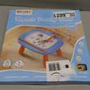 Kikidex Magnetic Drawing Board, Toddler Girl Toys for 1-2 Year Old, Doodle Board Pad Learning and Educational Toys for 1 2 3 Year Old Baby Kids Birthday Gift(Light Blue)