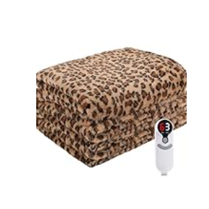 Eydna Electric Heated Blanket Full Size 72"x84",Fast Heating Throw, Soft Plush Micro plush for Bed & Couch, 10 Hours Auto Off & 4 Heating Levels, Machine Washable, Gifts for Grandma & Family