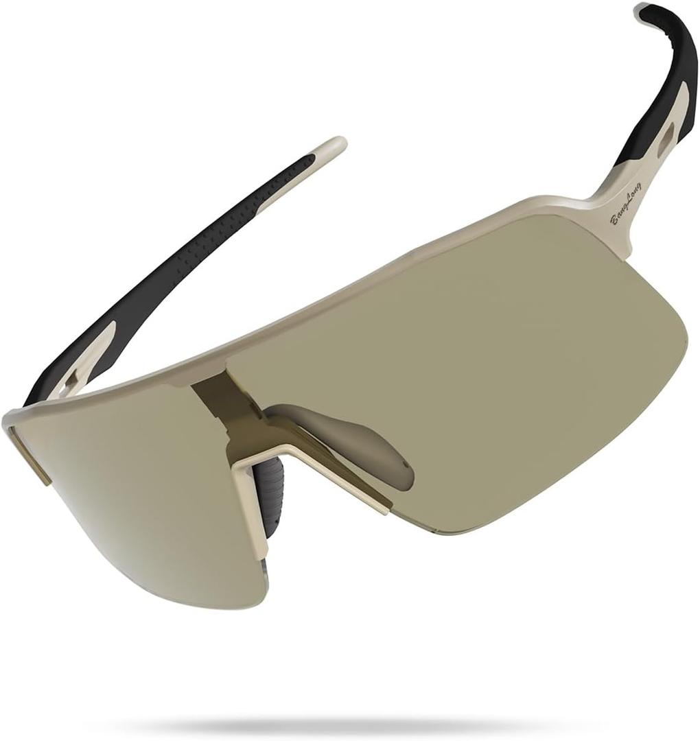 BangLong Running Sunglasses for Men Women - 24g Lightweight UV400 Protection Sports Sun Glasses for Cycling