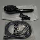 MakeFit Filtered Shower Head with Handheld-10 Modes High Pressure Showerhead with Built-in Power Wash,Long 71-inch Hose & Adjustable Bracket, Water Softener Filter Beads for Hard Water-Remove Chlorine (Chrome)