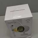 LIEWET Space Heater,Mini Space Heater,1200W Desk Heater for Office,160° Lateral Auto Oscillating,3 Gears Adjustable,PTC Ceramic Heating,Tipover & Overheat Protection,Fast Heating,Cold And Hot Air