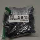 NTSWZYS Women's High Waisted Bikini Sets Mesh Swim Skirt Tummy Control Swimsuits 2 Piece Bathing Suits (Medium, Ck-black)