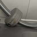 Ayleid Retractable Garden Hose Reel,1/2 in x 130 ft Wall Mounted Hose Reel, with 9- Function Sprayer Nozzle, Any Length Lock/Slow Return System/Wall Mounted/180Swivel Bracket (Grey)