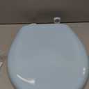 Bemis Classic Colors Slow Close Toilet Seat, Easy Clean Hinges and Durable Plastic Seat, Made in USA, Round, Dresden Blue