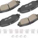 D1210 Front Brake Pads Fit For Toyota RAV4 2006-2008 (2.4L Sport/Limited/Base),Corolla 2019(L,LE,XLE,LE Eco), Pontiac Vibe 2009-2010 1.8L Base, Scion xB 2008-2015, Lexus HS250h 2010-2012