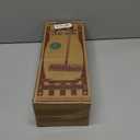 Eyliden Flip Dust Mop, Dual-Sided - One Side for Scrubbing, One Side for Dusting - Wet Dry Microfiber Mops for Hardwood Tile Laminate Ceramic Marble Floor Cleaning, 2pcs Reusable Pads (Brown)