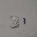 eXtremeRate White Replacement Faceplate Front Housing Shell with Thumbstick Accent Rings for Xbox One Elite Remote Controller Model 1698 - Controller NOT Included