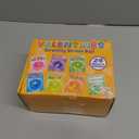 24 Pack Valentines Day Gifts for Kids Classroom with Stress Ball, Valentines Day Cards for Kids School Stress Relief Squishy Valentines Toy, Valentines Cards for Kids Classroom Exchange Party Favors