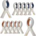 12 pcs Beach Towel Clips Solid Towel Clips Plastic for Pool Chairs Cruise Windproof Clothes Pins Clips Strong Grip for Outdoor Hold Towels Hat Clothes Tightly Smooth and Soft Closure