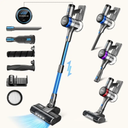 INSE S9 Cordless Stick Vacuum 30Kpa For Carpets With Smart Induction and LED Screen