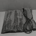 Outdoor Heated Cat Bed, Soft Pet Heating Pad with Steel-Wrapped Cord, Outside Pet Warmer for Feral Cats and Dogs, 19.7" x 15.7", 40 Watts (Gray)