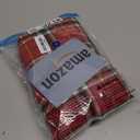 Kuoser Waterproof Dog Coat, Reversible Dog Jacket for Large Dogs, Adjustable Durable Doggie Winter Coat for Groowing Puppies Warm Puppy Cold Weather Apparel, Bright Red, Size L 