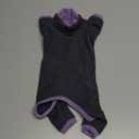 Sticky Hair Cat Clothes, Prevent Hair Loss Cat Pajamas, Soft Cat Sweaters for Cats Only, Cat Hair Sticky Onesie, Cat Recovery Suit After Surgery, Black, M