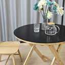 Two adhesive oilcloths, Thick, Black, 36in by 24in