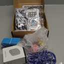 Tenceur 18 Pcs Cruise Essentials Power Strip 6 Hook 2 Card Lanyard 4 Luggage Tag 2 Phone Bag 1 Clothesline 2 Towel Band (White, Black)