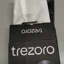 TREZORO Professional Hair Dryer, Ionic Ceramic Tourmaline Technology, 2000W Fast Quiet Drying, with Narrow & Wide Concentrator Nozzles, 3 Heat & 2 Speed Settings, Cool Shot Button, Black