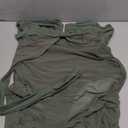 BMJL Womens One Piece Swimsuit Tummy Control Swim Dress Slimming Mesh Sheer Halter Sarong Wraps Bathing Suit, Size: XXL