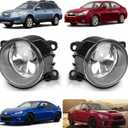 Pair of Front Fog Lights RH LH Compatible With Subaru Outback 2010-2012 & Legacy 2010-2014 & WRX/WRX STI 2015-2020 &BRZ 2013-2016 Replaces 4F9Z15200AA 26150VD30A CV6Z15200AA