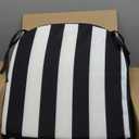 Idee-home Outdoor Chair Cushions Set of 4, Thick 17" x 17" x 3" Outdoor Seat Cushions Patio Furniture Waterproof with Ties, Dining Pads