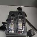 Ufree Hair Clippers for Men Professional, Barber Clippers and Trimmers Set, Cordless Hair Clippers for Hair Cutting Kit with LED Display, Electric Hair Trimmer, Gifts for Men, Silver