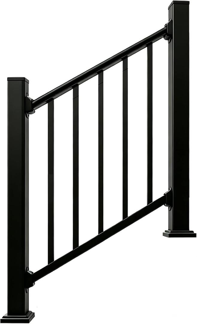 3ft Deck Railing Kit for Deck, Porch, Patio, Balcony