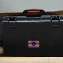 Pistol Case Gun Case for Handguns - Hold 9 Pistol & 22 Magazines Pre-Cut Heavy Duty Waterproof TSA Approved Handgun Case for Home Storage, Range Training Carrying