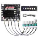 100W+100W+200W Power Amplifier Board, TPA3221 Chip with BluetoothAUX and USB Inputs, 2.1 Channel Audio Power Amplifier (S200HS-W)