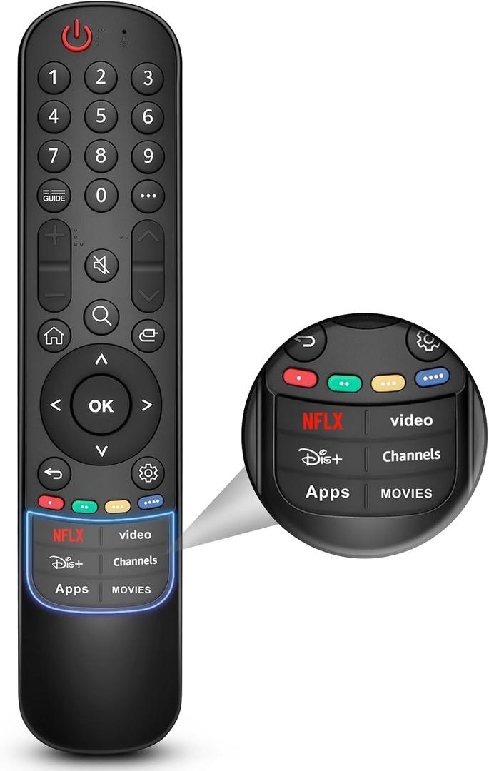 Universal for LG Smart TV OLED QNED UHD NanoCell Webos 4K 8K Magic Remote Control Replacement