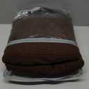 Stretch Couch Cover Washable Sofa Slipcover Furniture Protector with Non Skid Foam and Elastic Bottom for Kids, Dog(Large/Chocolate)