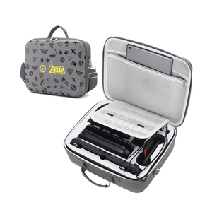PONYRC Zelda Carrying Case for Nintendo Switch 2 (2025), Large All in One Hard Travel Case with Game Card Slots, Portable Full Protection Carry Bag for Switch 2 Console, Pro Controller and Accessories