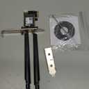 Cudy New AX3000 Wireless WiFi 6 PCIe Card for PC, Bluetooth 5.2, AX200, 3000Mbps WiFi 6 Speed, 802.11ax/ac/a/b/g/n, Windows 11, 10, WE3000