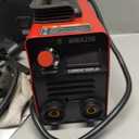 Super Mini Stick Welder Machine,110V 250A ARC Portable MMA Welding Machine for Beginners,Welding Machine with 10pcs Welding Rod Tools,IGBT Inverter Welder,Hot Start Arc Force Anti-stick (Red)