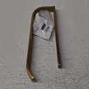 BESy Brass Hand Towel Bar for Bathroom Brushed Gold, Rustproof Wall Mounted Towel Rack Hanger Bathroom Hardware Accessories Towel Holder 12 Inch