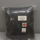 Thermal Winter Garage Door Screen 8x7 ft - Insulated Curtain, Heavy Duty Privacy Curtain, Windproof, Weatherproof, Soundproof, Hands-Free Magnetic Screen Door Cover (Black)